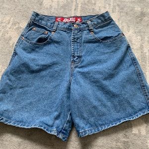 Jou Jou High Rise Mom Jean Short